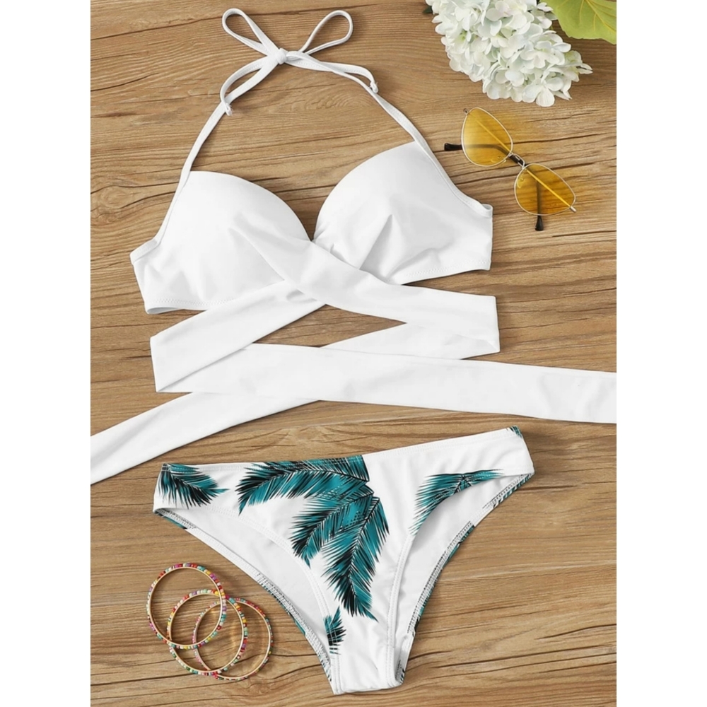 🌸Bikini cross top Set🌸